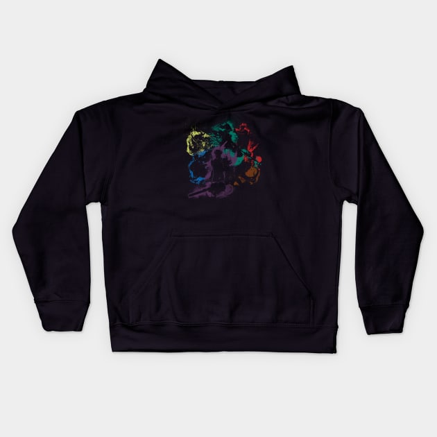 Of Light and Darkness Kids Hoodie by Beanzomatic